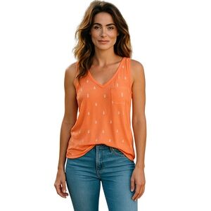 SO Pink Sleeveless Tank Top